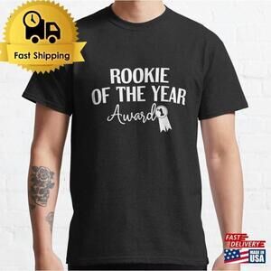 Rookie Of The Year Award Funny Achievement Sports Graphic T-Shirt